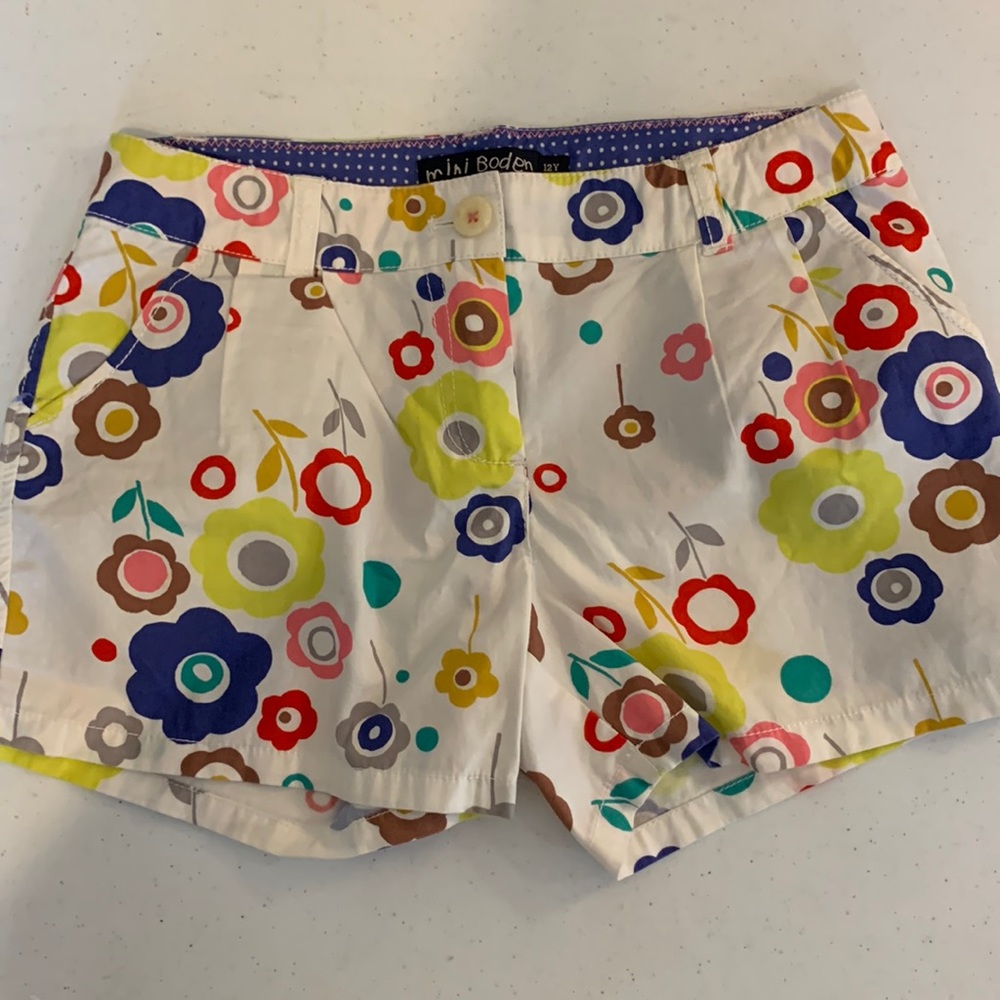 Mini Boden size 12 shorts